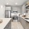 White Quartz Countertops with Gray Veining
