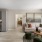 Wood-Inspired Plank Flooring in the Living Area 
