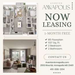 Aventon Annapolis now leasing Instagram post